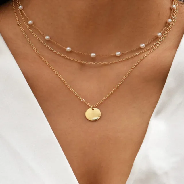 Vintage Necklace Women Jewelry Fashion Pendant