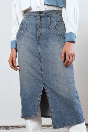 Vintage wash pencil skirt- ONLY A FEW LEFT