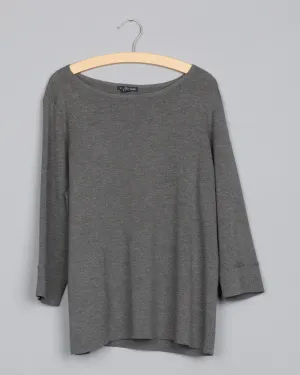Washable Wool Crepe Pullover