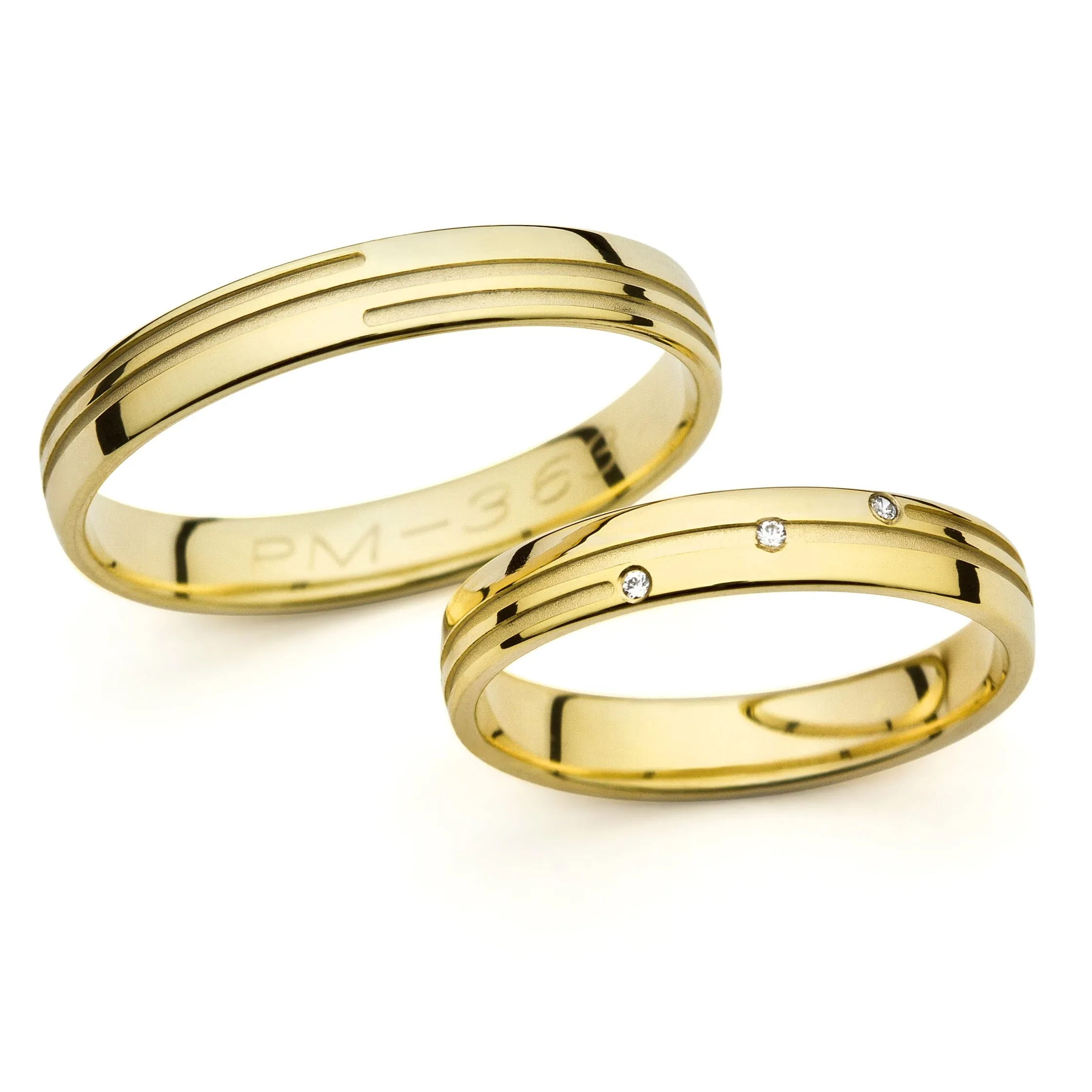 Wedding Band Set (Promise Rings) 363