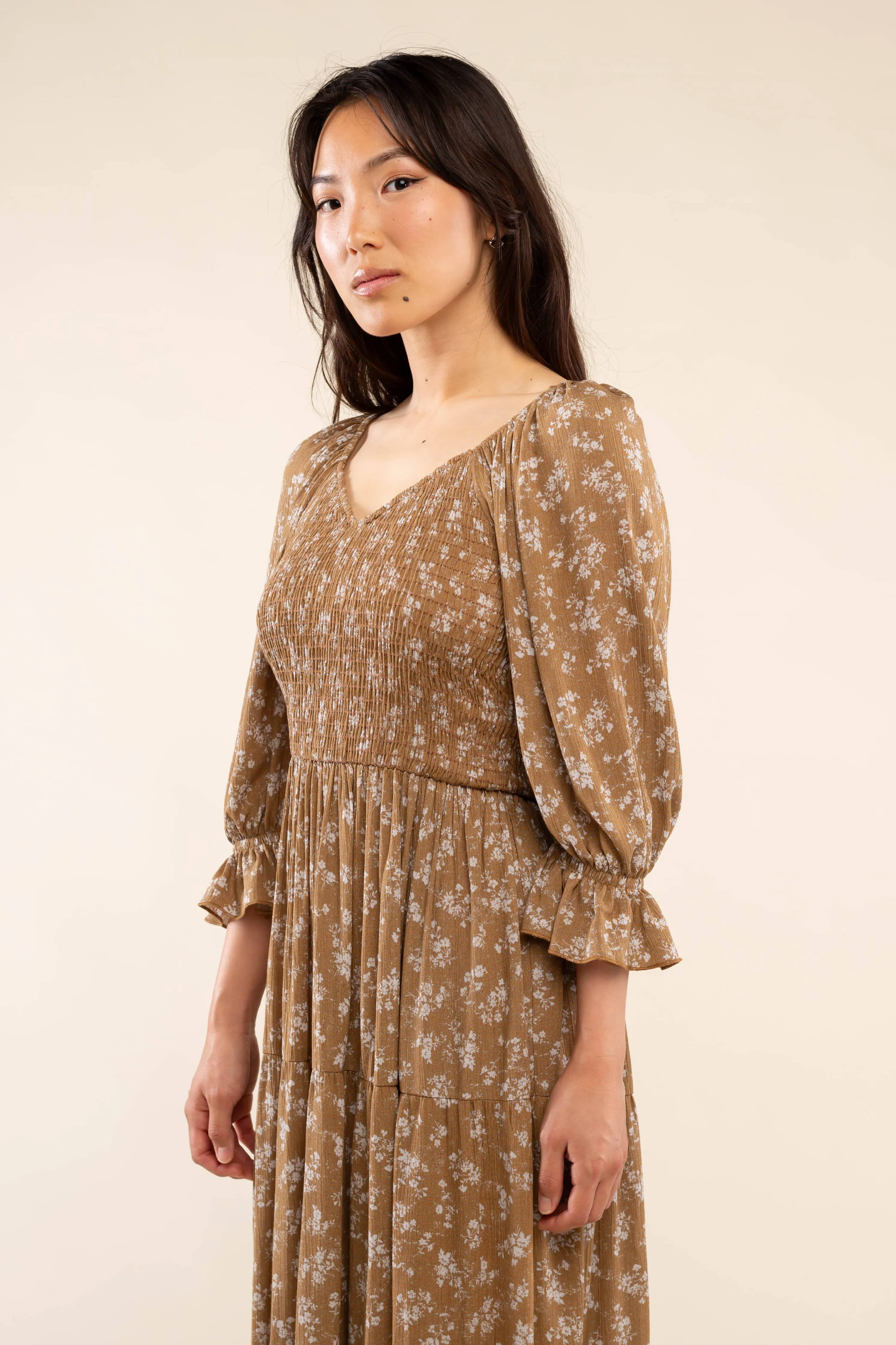 Wells Dress: Mustard