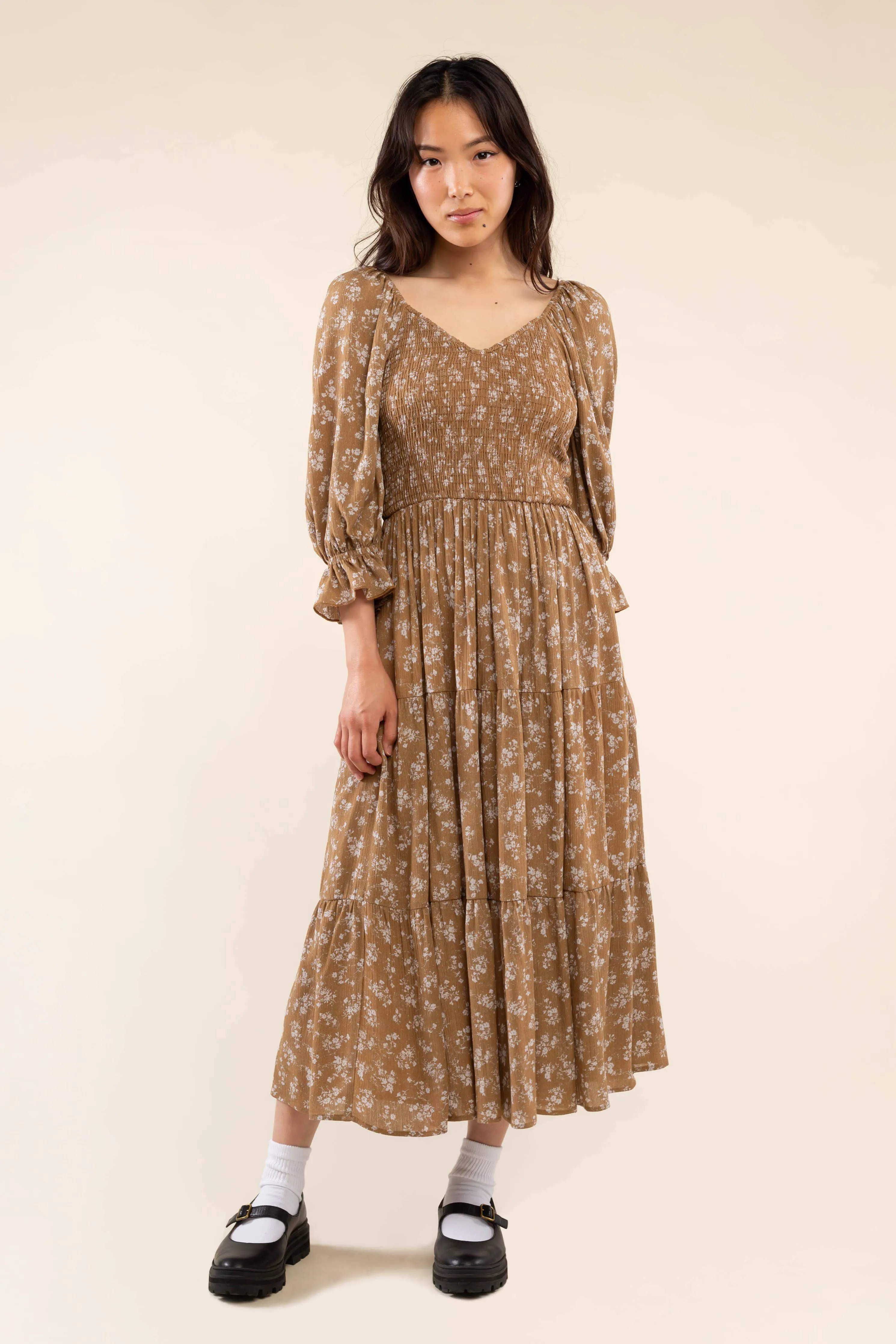Wells Dress: Mustard