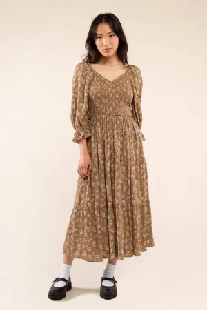 Wells Dress: Mustard