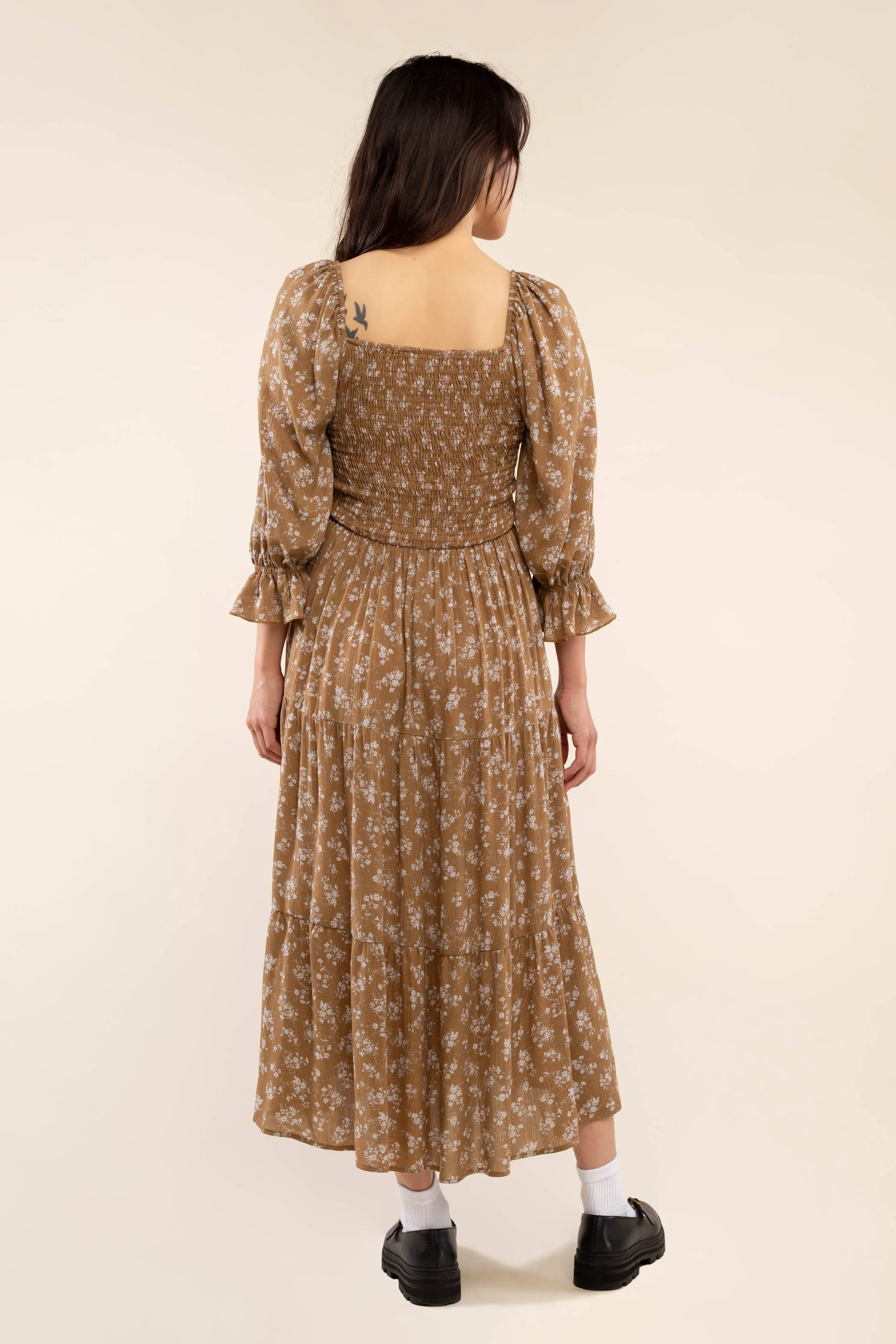 Wells Dress: Mustard