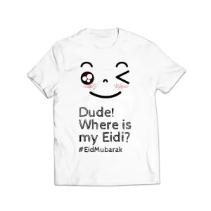 Where Is My Eidi Printed Graphic T-Shirt