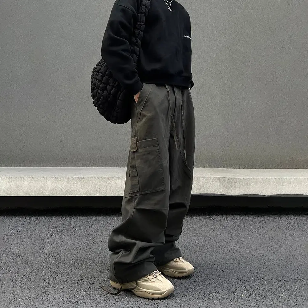Wide Leg Cargo Pants