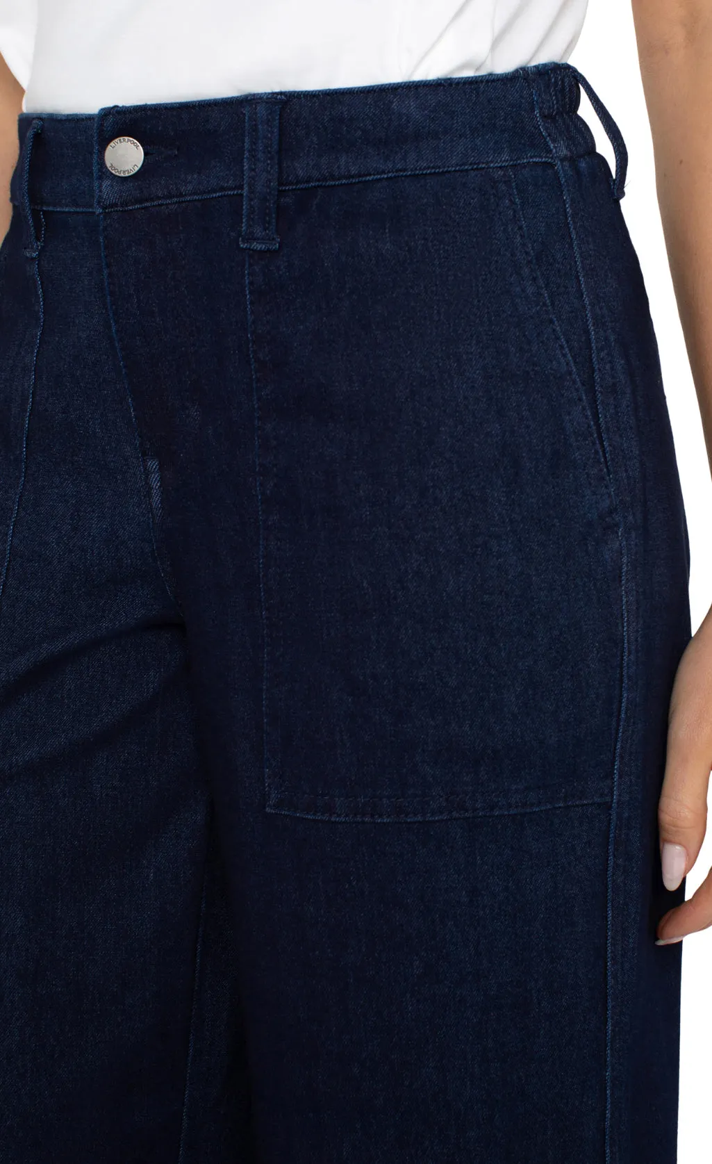Wide Leg Indigo Rise