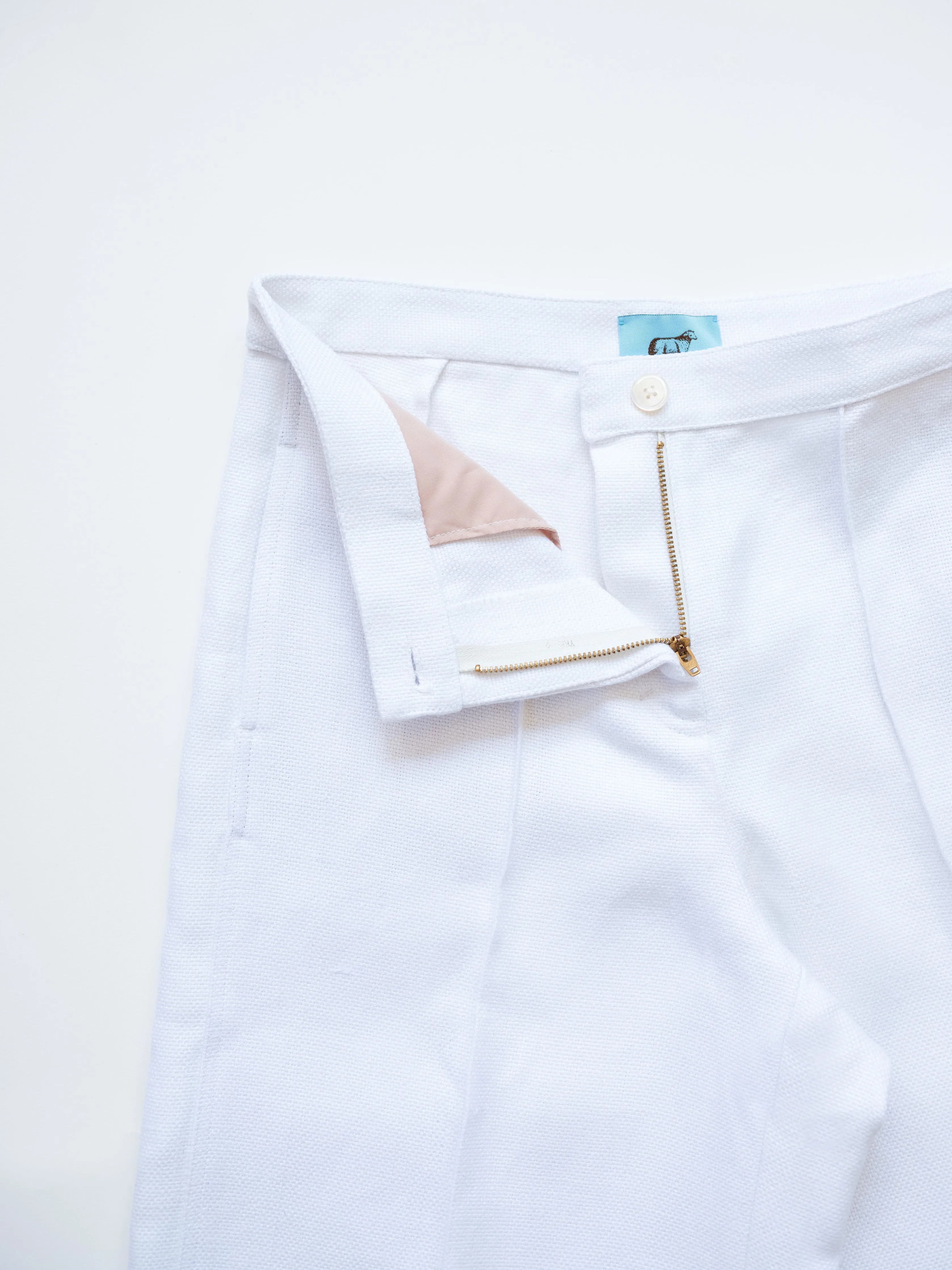 Wide Leg Trousers in Linen