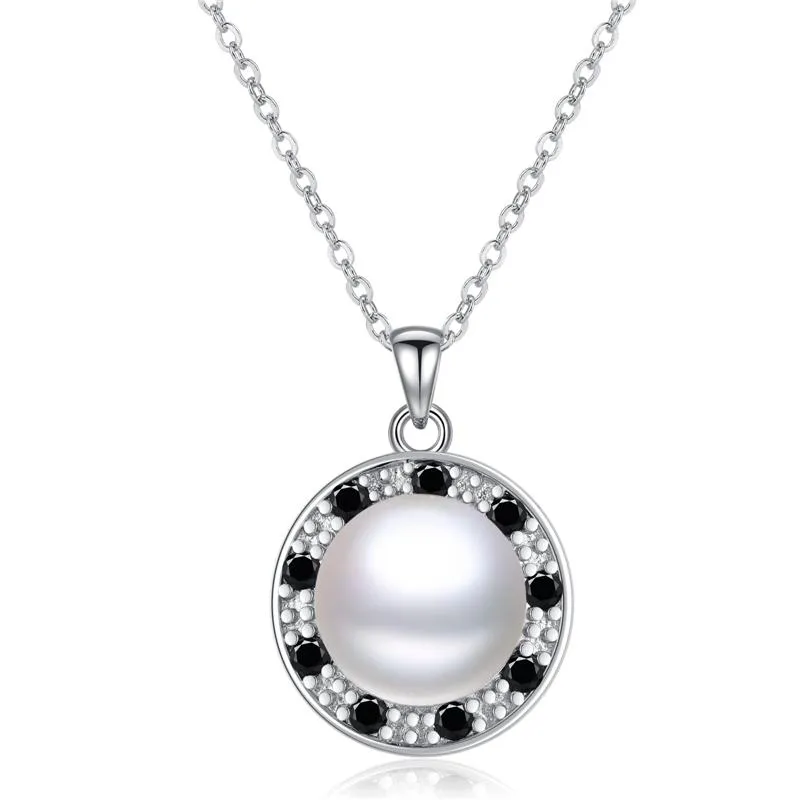 Women Black Pendant Necklace Wedding for Women Jewelry