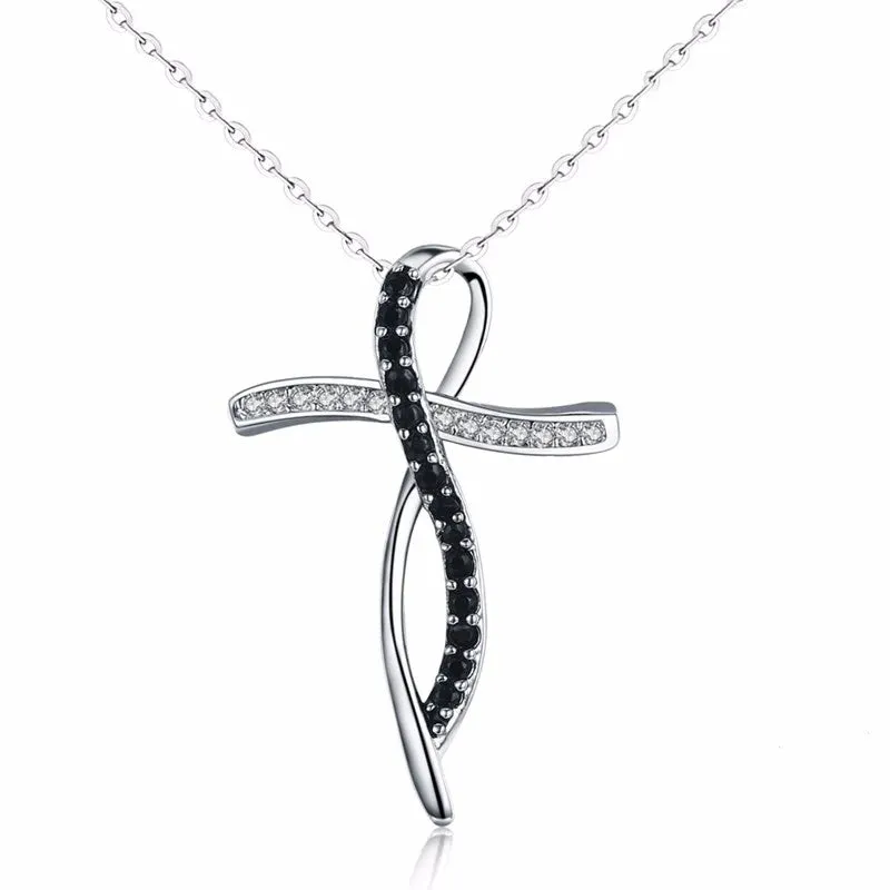 Women Black Pendant Necklace Wedding for Women Jewelry
