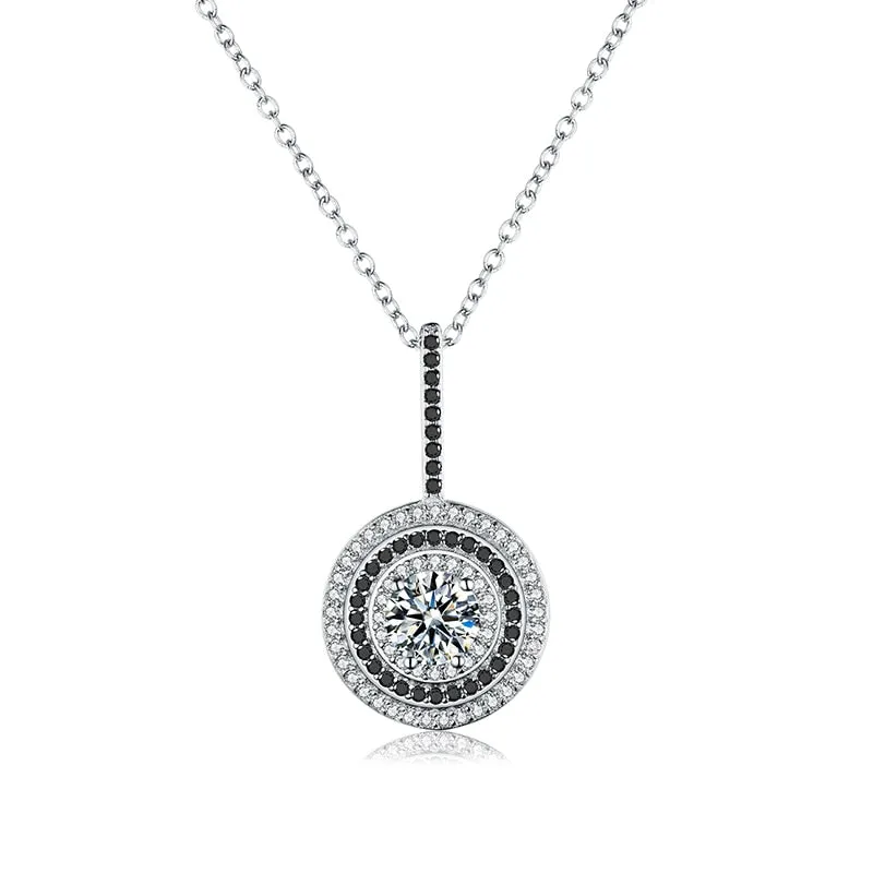 Women Black Pendant Necklace Wedding for Women Jewelry