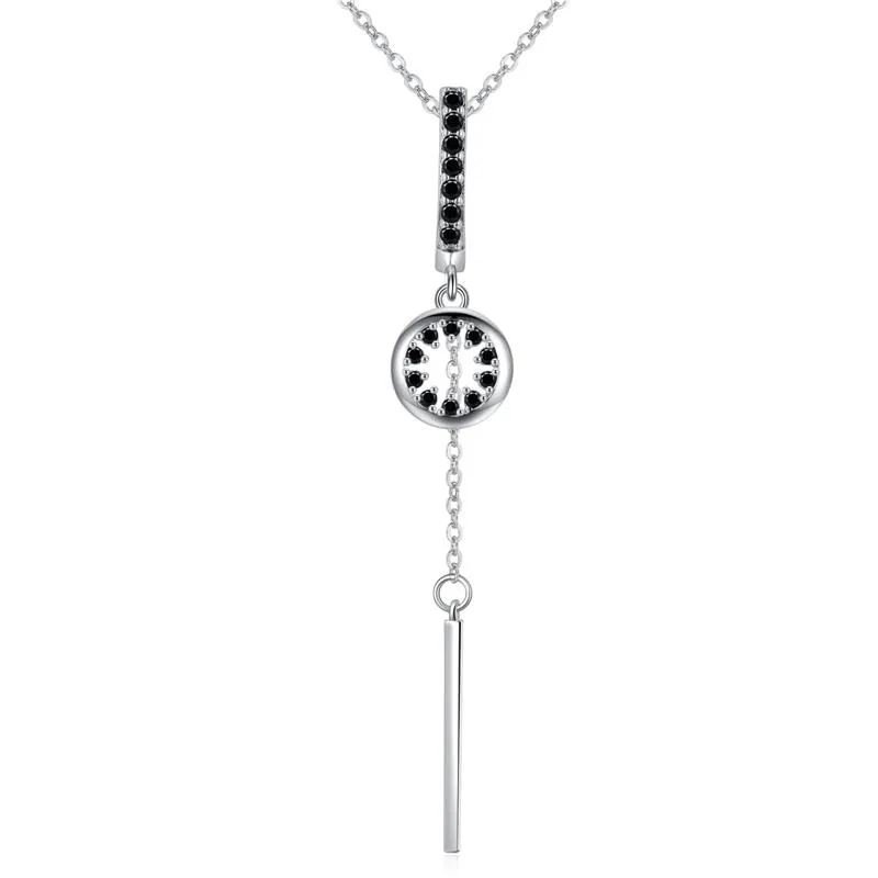 Women Black Pendant Necklace Wedding for Women Jewelry