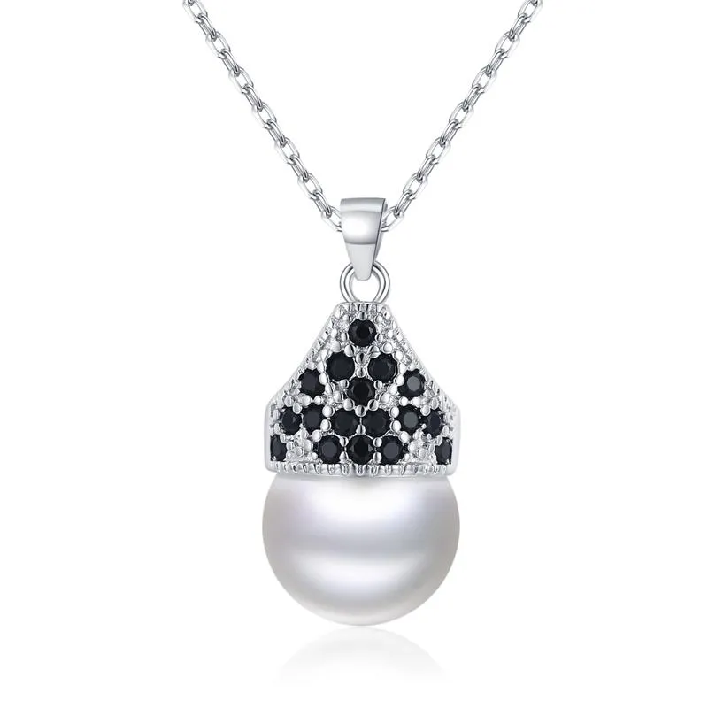 Women Black Pendant Necklace Wedding for Women Jewelry