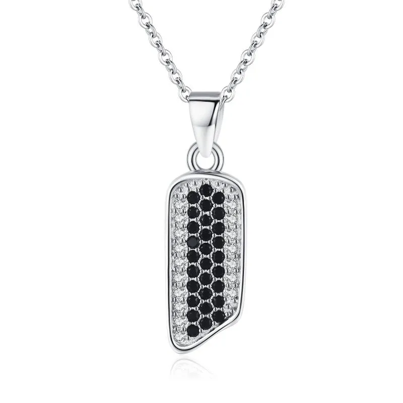 Women Black Pendant Necklace Wedding for Women Jewelry