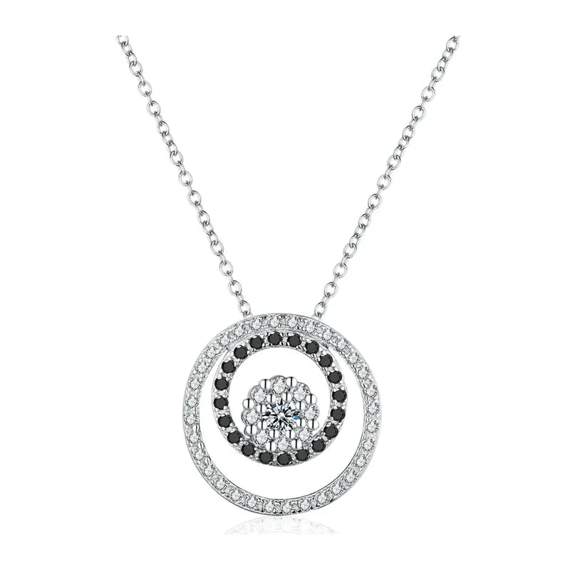 Women Black Pendant Necklace Wedding for Women Jewelry