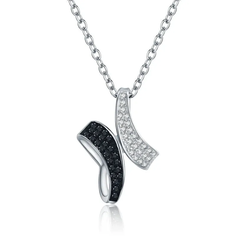 Women Black Pendant Necklace Wedding for Women Jewelry