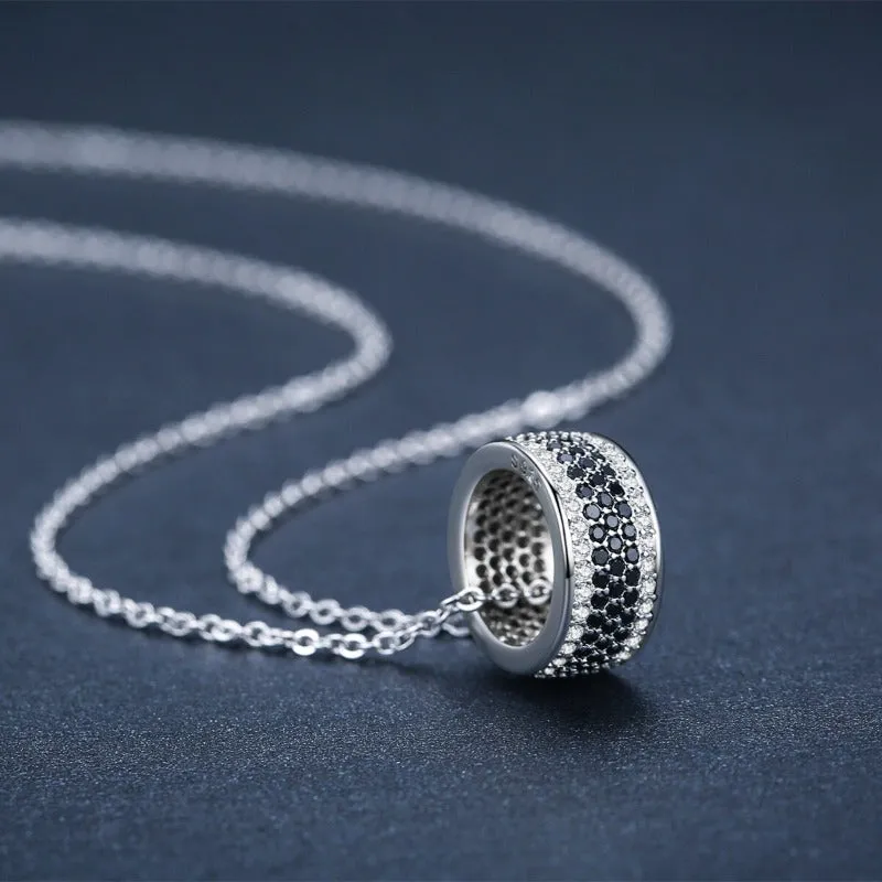 Women Black Pendant Necklace Wedding for Women Jewelry
