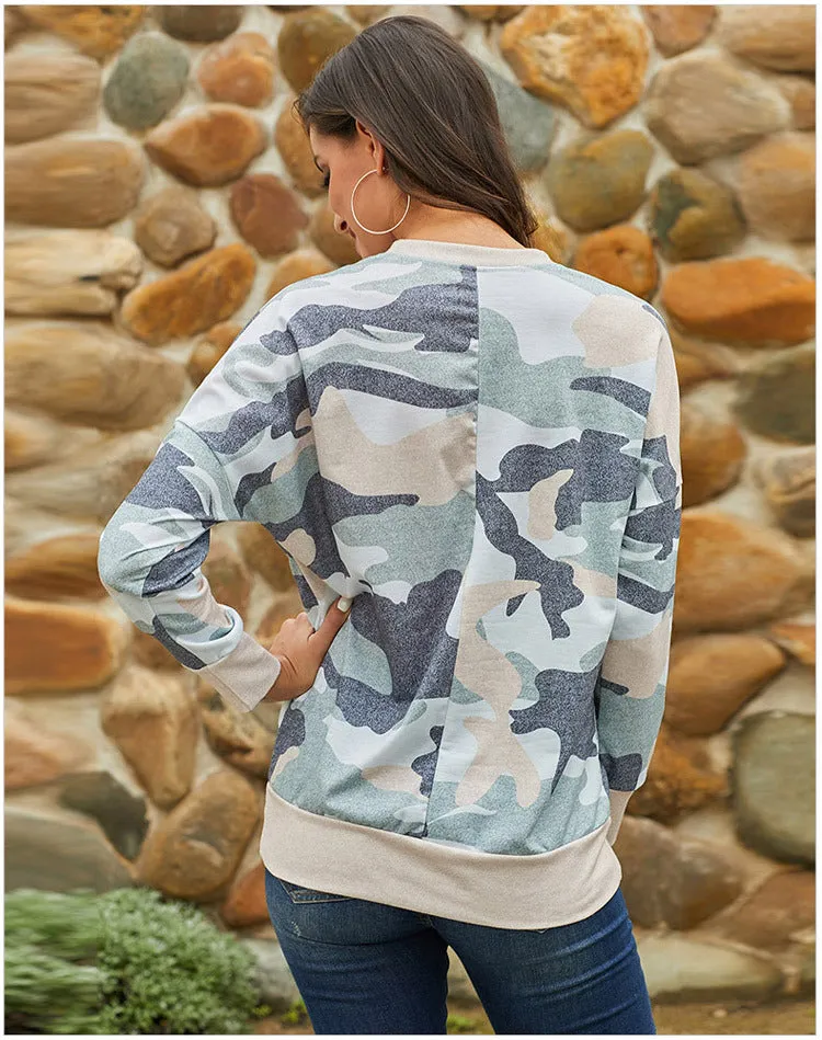 Women Loose Long Sleeve Shirt