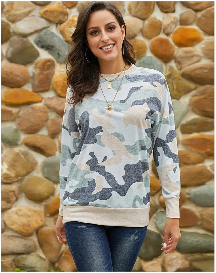 Women Loose Long Sleeve Shirt