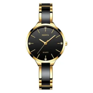 Women Watches Ladies Creative Women's Ceramic Bracelet Female Watch