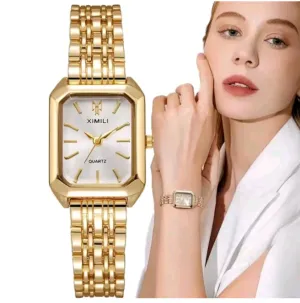 Women's Classic Square Quartz Wrist Watch Charm Detachable Strap Watches Gift