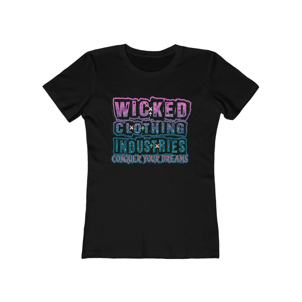 Women's /Conquer You Dreams / Water Color fade/Women's Tee