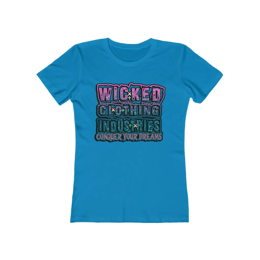 Women's /Conquer You Dreams / Water Color fade/Women's Tee