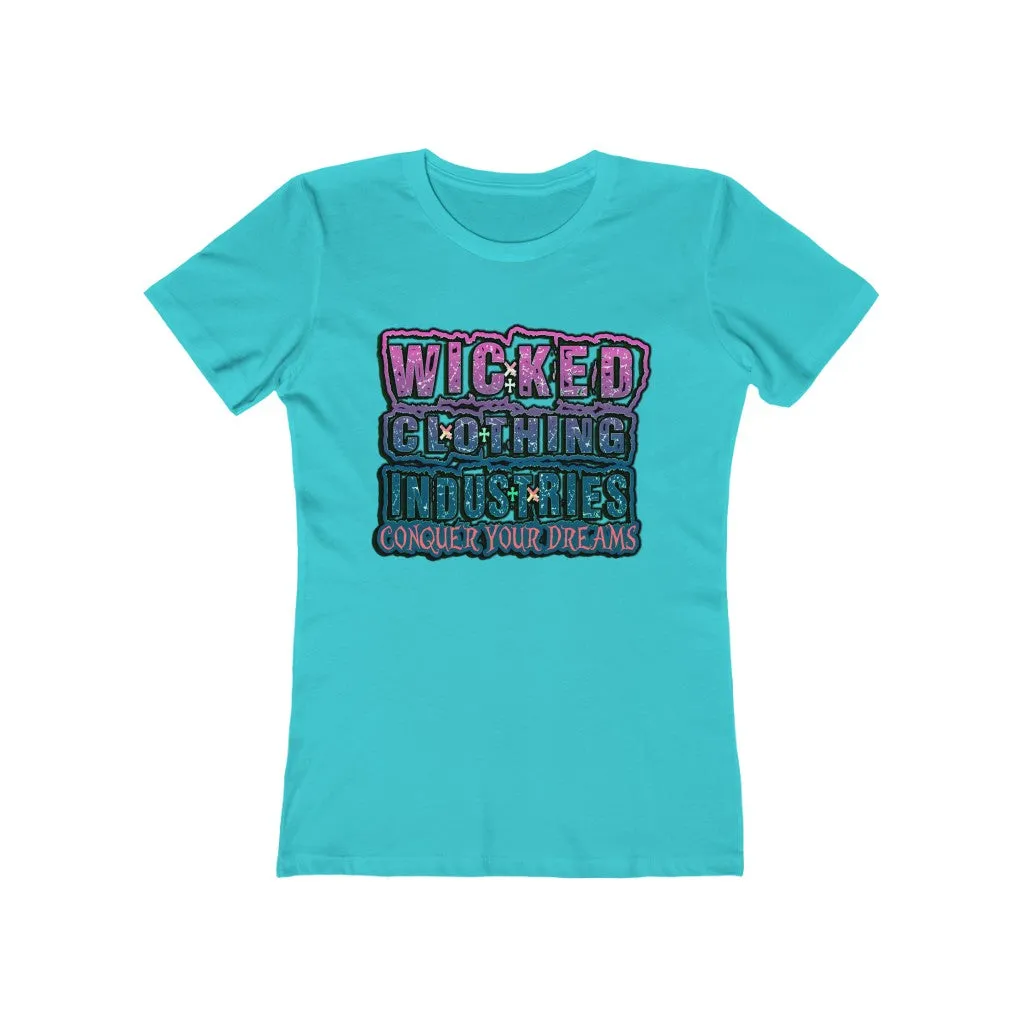 Women's /Conquer You Dreams / Water Color fade/Women's Tee