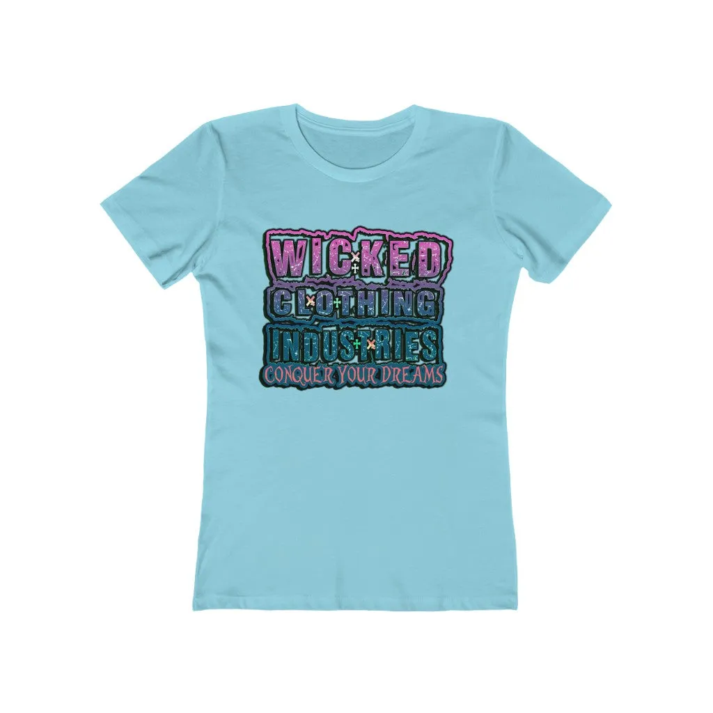 Women's /Conquer You Dreams / Water Color fade/Women's Tee