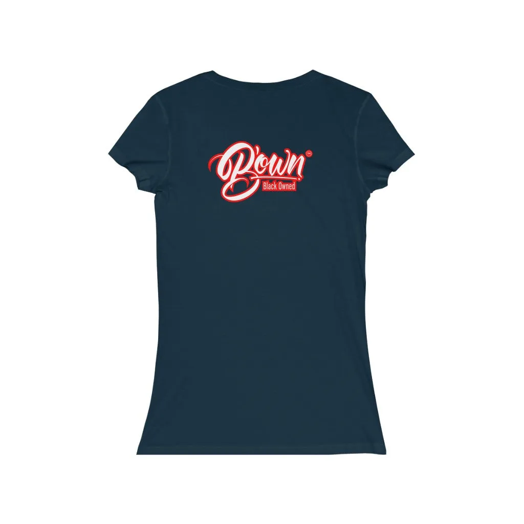 Women's Jersey Short Sleeve V-Neck Tee