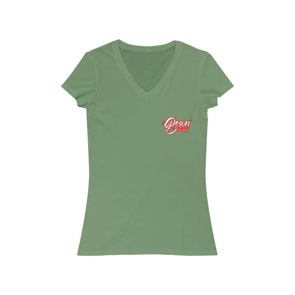 Women's Jersey Short Sleeve V-Neck Tee