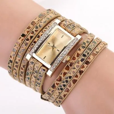 Women's Leopard Print Fashion Watch with 8 colors!