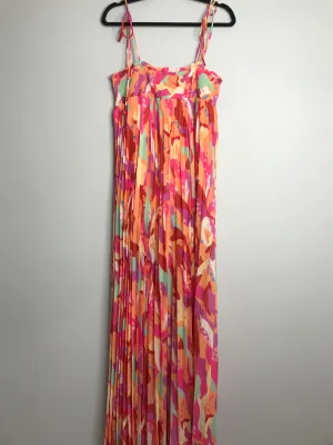Womens Size Lg Misses Orange Flying Tomato Romper