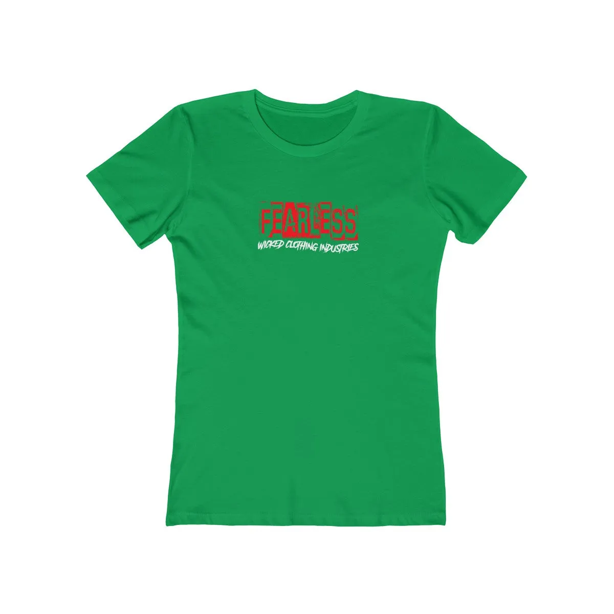 Women's The Boyfriend Tee (FEARLESS RED)