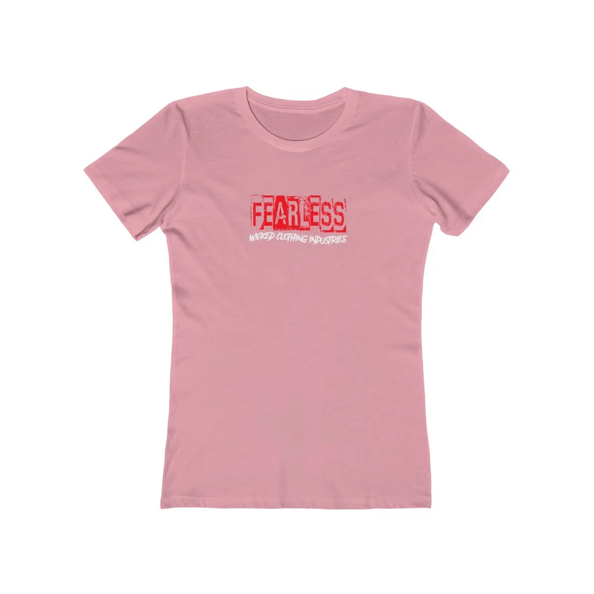 Women's The Boyfriend Tee (FEARLESS RED)