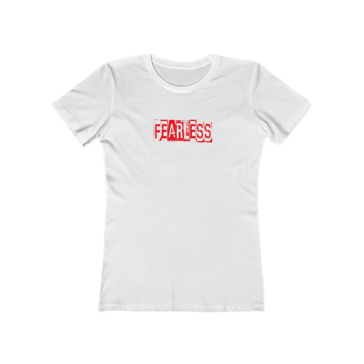 Women's The Boyfriend Tee (FEARLESS RED)