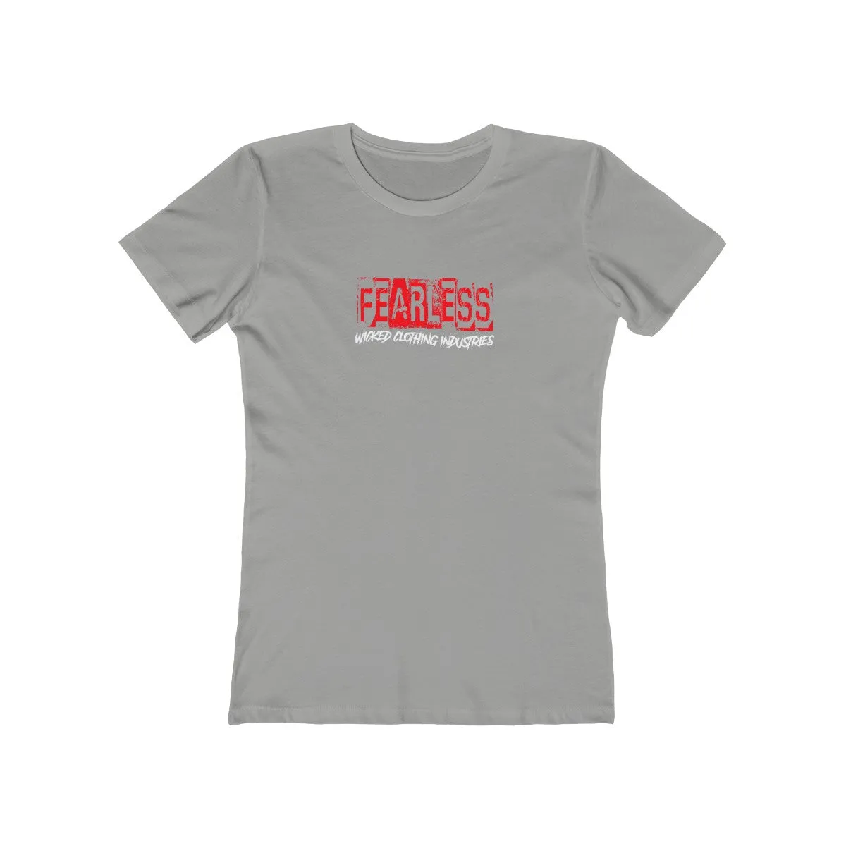 Women's The Boyfriend Tee (FEARLESS RED)