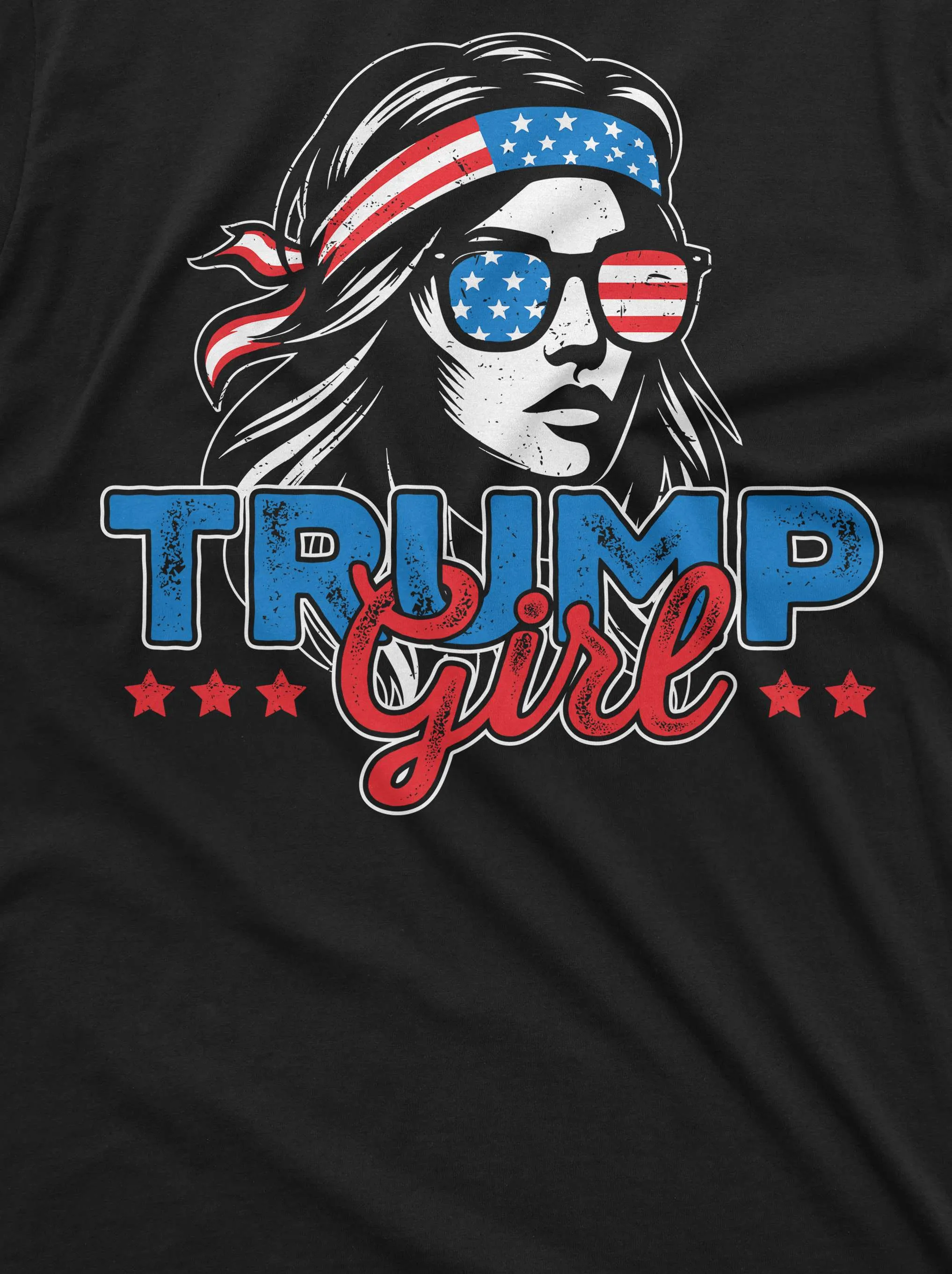 Women's Trump Girl Shirt Donald Trump Support Shirt DJT Shirts Ladies Trump Shirt Patriotic Gifts