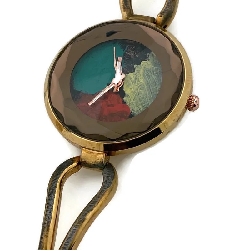 Women's Watch, Multi color Dial