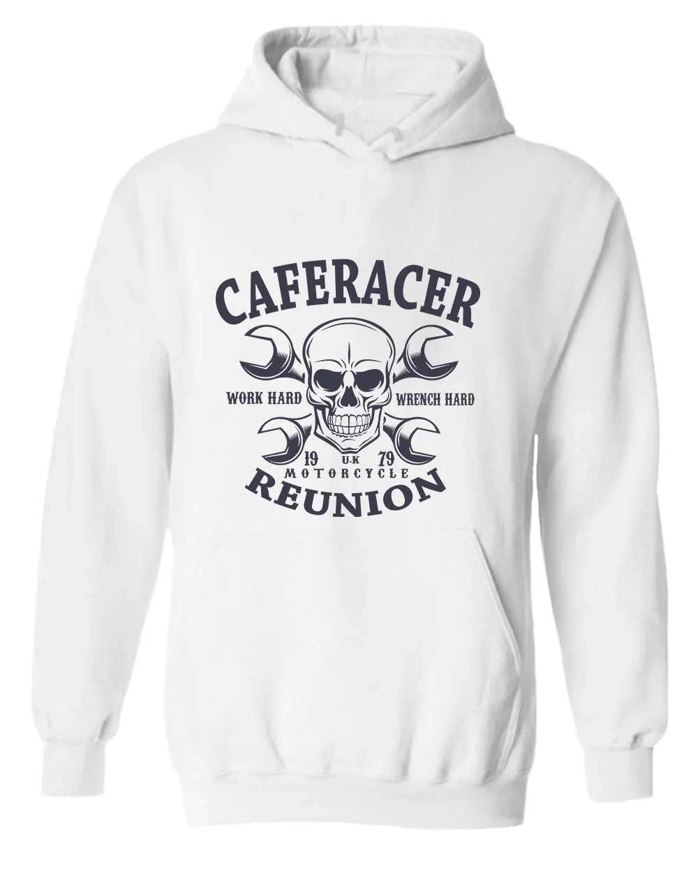 Work hard wrench hard motorcycle reunion hoodie