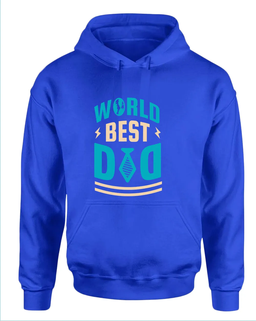 World best dad hoodie, dad tie hoodie