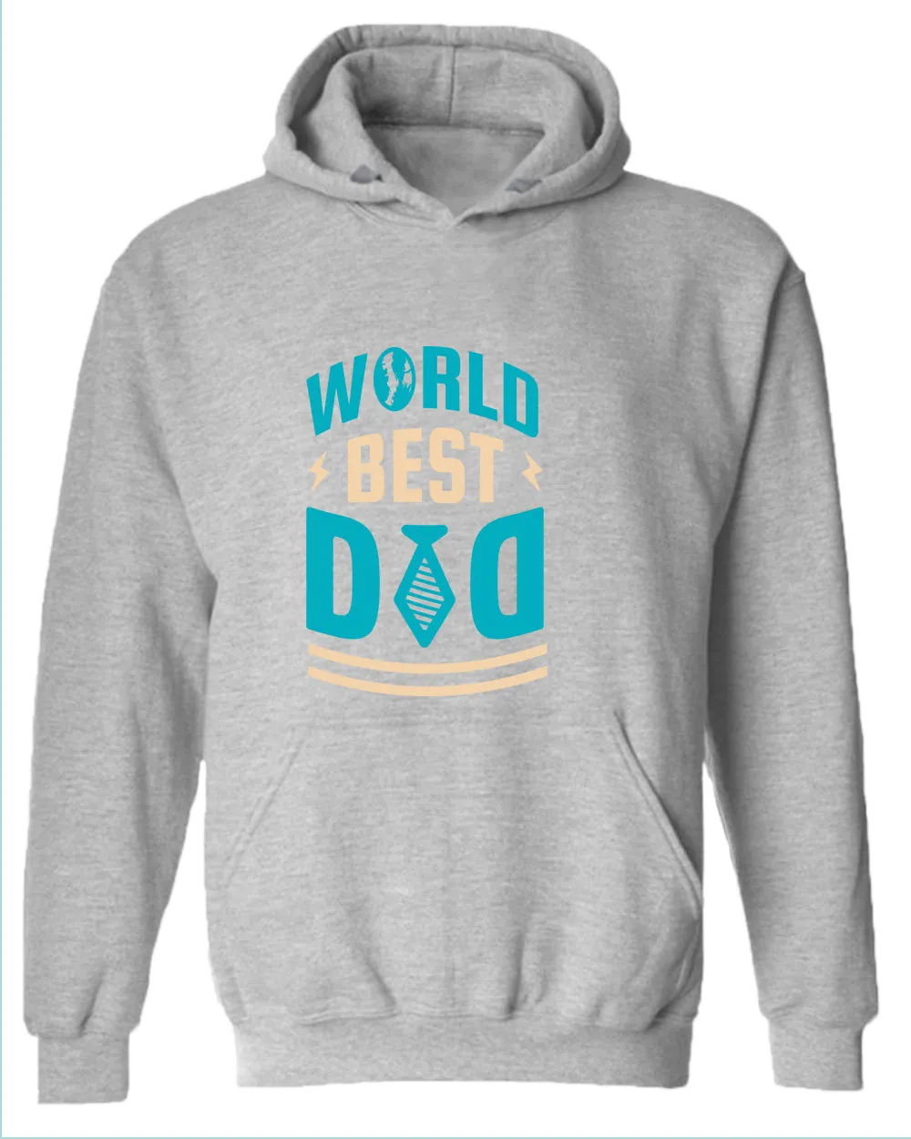World best dad hoodie, dad tie hoodie