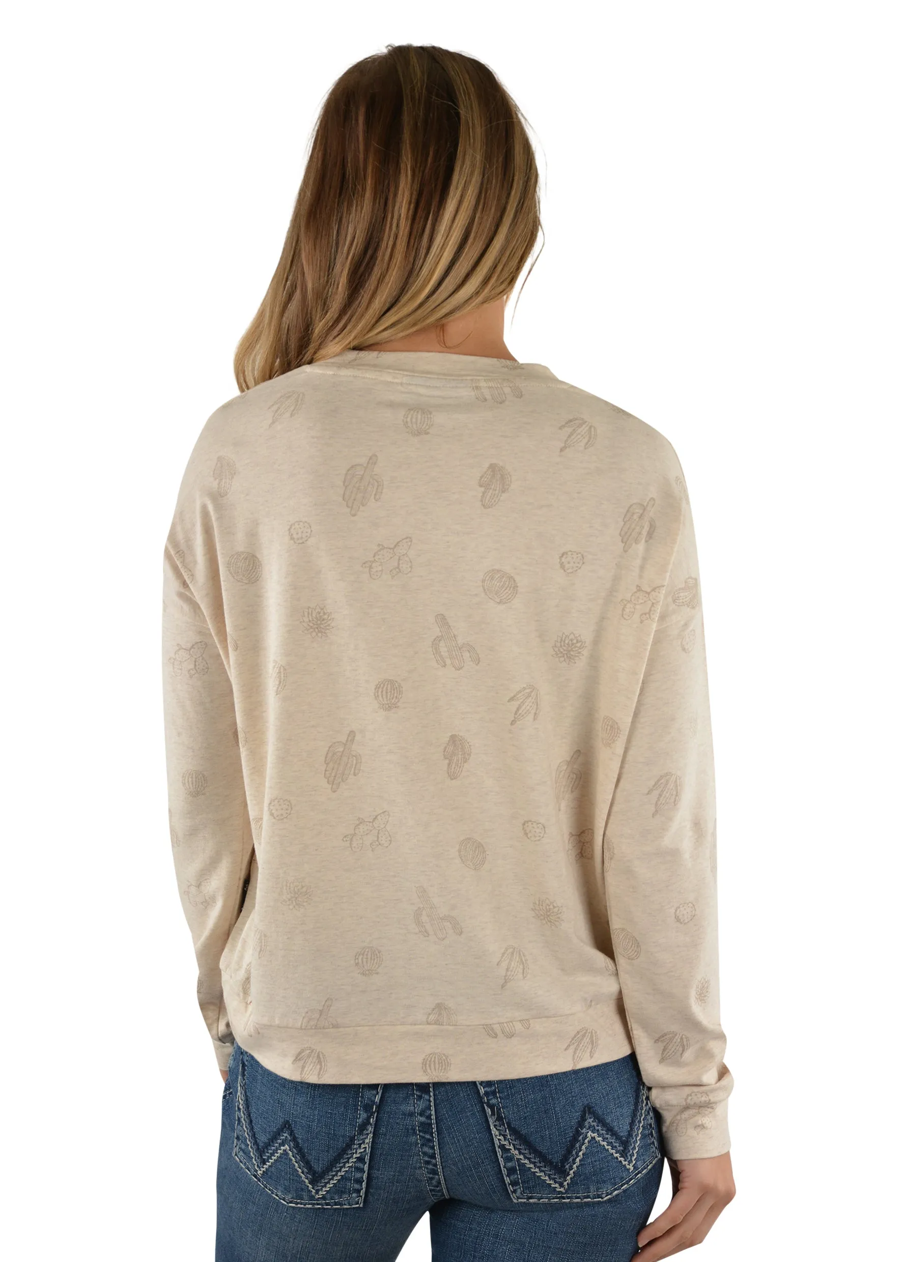 Wrangler Vicky Ladies Tee Oatmeal